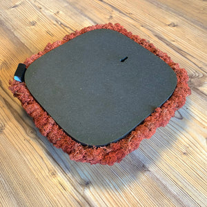 Nordgröna® Moos-Wandpanel Convex Squircle 30 x 30 cm | Copper