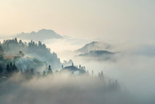 Load image into Gallery viewer, Akustikbild «Morgenstimmung in Guizhou, China» 90 x 60cm | verschiedene Grössen
