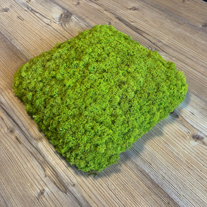 Nordgröna® Moos-Wandpanel Convex Square 30 x 30 cm | Lime