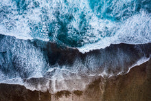 Laden Sie das Bild in den Galerie-Viewer, Akustikbild «Wellen Küste Bali» 90 x 60cm | verschiedene Grössen
